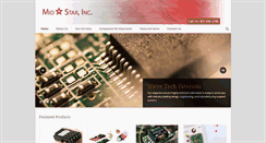 Desktop Screenshot of mstsales.com